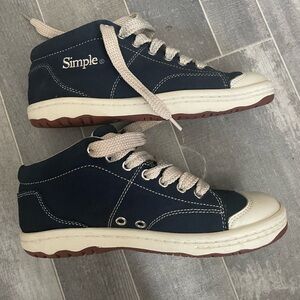 SIMPLE brand - Original Skater shoes retro 91  Men’s Sz 5 Style # 2000 Black